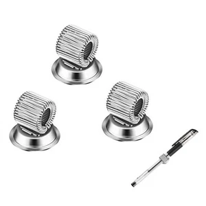 3 Stück Magnetische Stifthalter Clips mit verstellbarer Federschlaufe - Bild 1 von 8