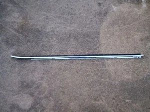 Bmw E24 Left Driver Side Chrome Window Seal Trim #51211873462 - Picture 1 of 3