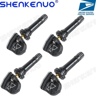 Sensor de presión de aire de neumáticos TPMS de 4 piezas para GMC Sierra 2500 3500 HD 2015-2017 13598773 Foto 1 de 4