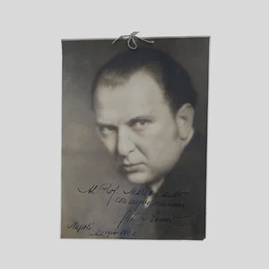 Autografo Fritz Reiner Opera lirica Musica fotografia grande formato 1931 Rara - Picture 1 of 1