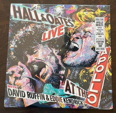 Hall and Oates Live at the Apollo Vinyl LP Record - NEW Sealed RCA #7035 Foto 1 de 2