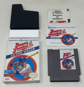 NES Nintendo - Bases Loaded II 2: Second Season - CIB Complete in Box - Tested