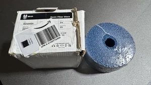 Paquete de 25 discos de fibra de resina de circonio de 4,5" 24 discos de molienda y lijado de grano 4-1/2" - Imagen 1 de 2