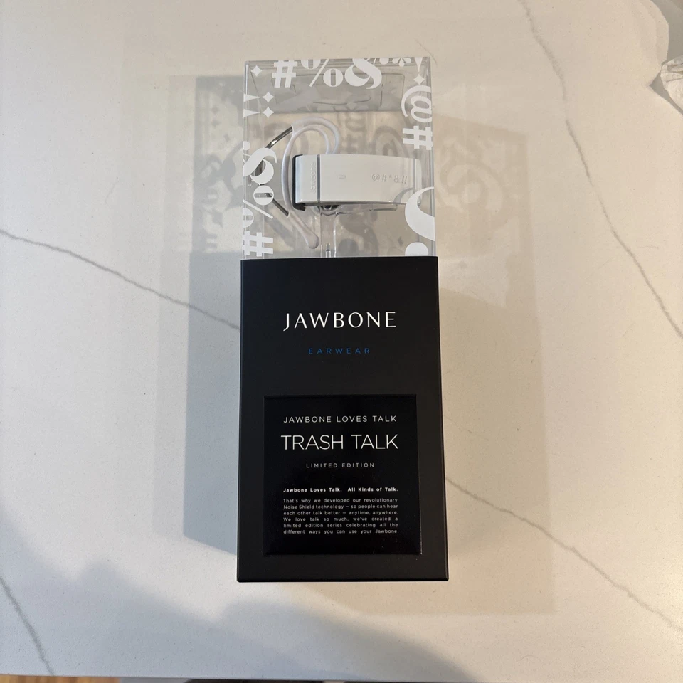 Jawbone LIMITED EDITION Trash Talk Bluetooth headset - LIMITED QUANTITY JBA05-TT - Image 1 of 4