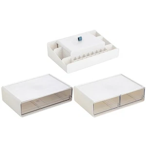 Drawer Storage Box Desktop Plastic Organizer Sundries Organizers Plastic - Picture 1 of 9