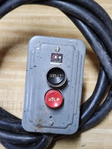 Vintage Delta Unisaw Power Switch, Cutler Hammer Push Button Switch. - Picture 1 of 16