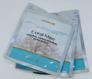 3 Suplemento Mineral Coral Club Coral-Mine Natural 10 Sobres Nuevo - Imagen 1 de 5