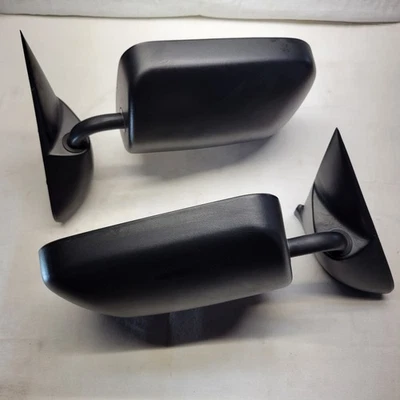 Espejos retrovisores manuales derecho izquierdo Dodge Ram 1500 2500 3500 1994-97 negros OEM Foto 1 de 4
