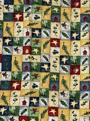 Dije Village de Robin Betterley Wilmington impresiones 1 yarda x 42 pulgadas de ancho Foto 1 de 4