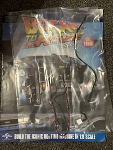 1:8 SCALE EAGLEMOSS BACK TO THE FUTURE BUILD YOUR OWN DELOREAN ISSUE 100 - Picture 1 of 1