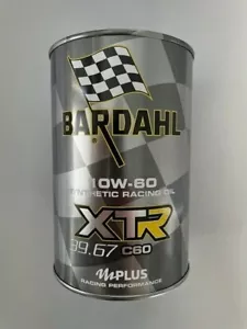 OLIO BARDAHL XTR C60 RACING 10W60 OLIO MOTORE ABARTH 500 595 695 4 LITRI - Foto 1 di 1