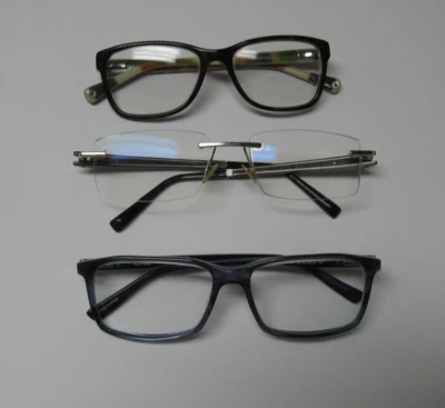 3 pr used Eye Glasses-Coach-5001, Gold N Wood, Pierre Cardin-PC 6160-Safilo 145 - Image 1 of 4