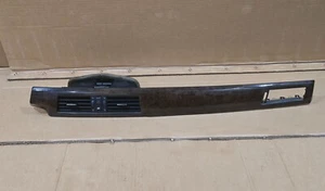04 - 07 BMW 525i 530i Wooden Center Dash Bezel Trim w/ Air Vent 51456951044 OEM - Picture 1 of 22