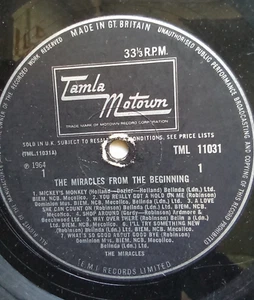 The Miracles - From The Beginning LP - Picture 1 of 2