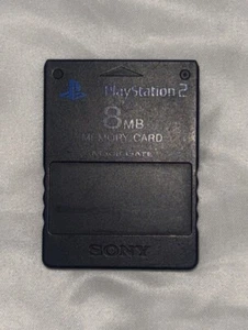 Sony Playstation 2 PS2 Official OEM MagicGate 8mb Memory Card Genuine SCPH-10020 - Picture 1 of 2