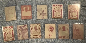 Lote de 11 tarjetas Errict Rhett 1/1 1 de 1 placa de impresión Florida Gators Tampa Bucs - Imagen 1 de 4