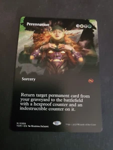 1x - Perennation - (borderless) - Tarkir: Dragonstorm - NM MTG - Bild 1 von 2