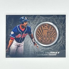 2016 Topps Update 3,000 Hits Club Medallions Bronze Eddie Murray Relic #3000M-8