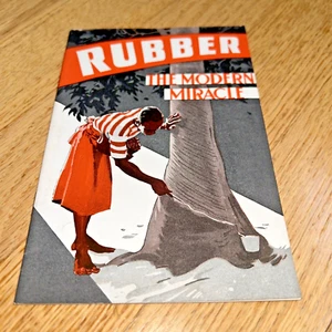 1934 CENTURY OF PROGRESS - UNITED STATES RUBBER CO. Rubber, the Modern Miracle - Picture 1 of 13