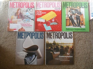 METROPOLIS MAGAZINE  ISSUES  2023-Jan/Feb,March/Apr,July/Aug,Sept/Oct,Nov/Dec - Bild 1 von 3