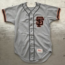 Vintage 80s Wilson MLB SF San Francisco giants Baseball stitched Jersey Size 40