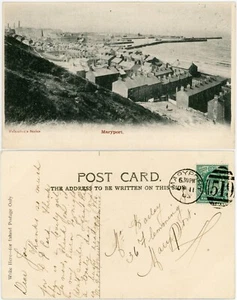 1903 PPC MARYPORT CUMBRIA + 519 DUPLEX CANCEL - Picture 1 of 3