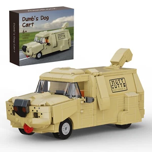 MOC Dumb and Dumber Mutt Cutts Van Building Blocks 1:18 Scale Model Cars boxed - Picture 1 of 4