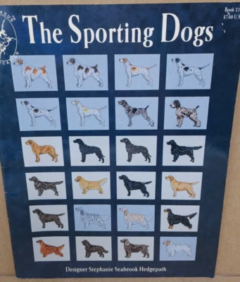 The Sporting Dogs Cross Stitch Pattern book by Stephanie Hedgepath - Image 1 of 3
