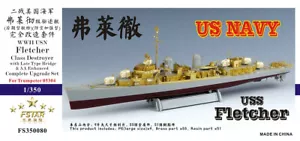Five Star FS350080 1/350 USS Fletcher AA parti di aggiornamento avanzate per trombettiere - Foto 1 di 4