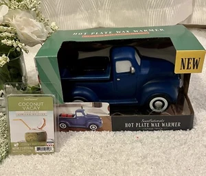 Scent Sationals Vintage Blue Truck Wax Warmer FATHERS DAY GIFT 🎁 + FREE Cubes - Picture 1 of 9