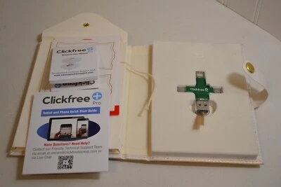 Clickfree + Pro USB Photo & Video Backup and Storage Expansion (Green) CF002 - Image 1 of 3