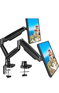 MOUNTUP Dual Monitor Mount, Adjustable Gas Spring Computer Monitor Stand for ... - Picture 1 of 9