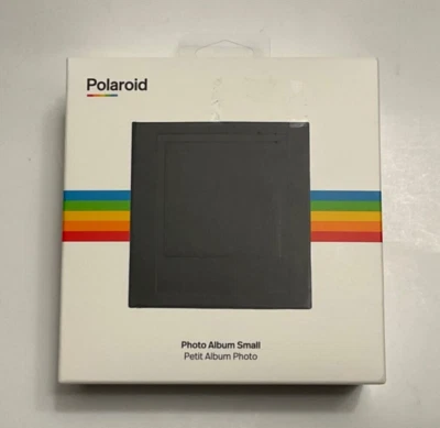 Álbum de fotos Polaroid negro pequeño NUEVO sellado para 40 Polaroids Foto 1 de 4