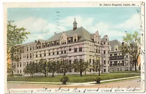 Postal postal del Hospital St. John-Joplin, Missouri MO-1941 - Imagen 1 de 2