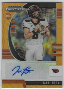 HOT! JAKE LUTON (JAGUARS) 2020 PANINI PRIZM DRAFT PICKS NEON ORANGE ROOKIE #/149 - Bild 1 von 2