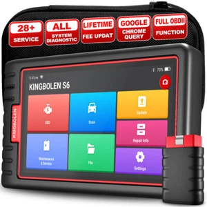 KINGBOLEN S6 AD800 BT ALLE SYSTEM KFZ OBD2 Diagnosegerät Werkzeug Auto Scanner - Bild 1 von 15