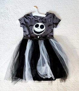 New Girl's The Nightmare Before Christmas Jack Skellington Tutu Dress size XL/14 - Picture 1 of 7