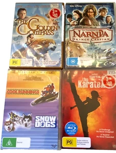 Paquete mixto de 5 películas surtidas con temática infantil/familiar (4 DVDs regulares) - Imagen 1 de 9