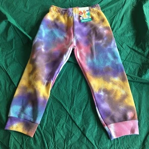 NWT Garanimals Printed Fleece Pants Tie Dye 2T - Picture 1 of 5