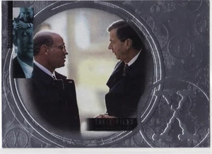 X-Files: Tarjeta paralela Connections XC21 - Skinner & Cigarette-Smoking Man - Imagen 1 de 2
