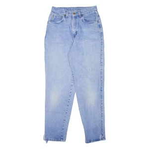 Pantalones de mezclilla vintage LEVI'S azul nativo para mujer azul regular mamá años 90 lavado a la piedra W26 L30 - Imagen 1 de 6