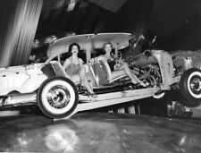 1956 GM Motorama In L.A.Photograph Cut A way 1956 Chevrolet 8 x 10 photograph