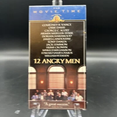 12 Angry Men VHS Courtney B. Vance Ossie Davis George C. Scott Tony Danza (1997) - Image 1 of 3