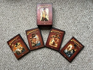 Indiana Jones - The Adventure Collection (DVD, 2003, 4-Disc Set, Widescreen) - Picture 1 of 7
