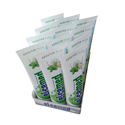 el-cemed Zahncreme Kräuter Plus, 12 x 100 ml