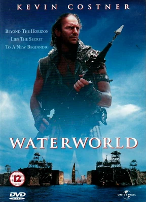 Waterworld (DVD-2002, 1-Disc) R2,4. Kevin Costner. "Water Covered Future Earth" - Image 1 of 4