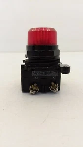 CUTLER HAMMERE 34FB197LRP2A INDICATOR LIGHT 240 RED LENS LED FULL VOLTAGE NNB - Picture 1 of 3