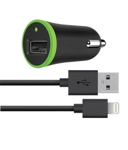 Voiture Chargeur pour IPHONE 11 XR 12 13 14 Pro Max X Se, Prise & USB Chargeur - Photo 1 sur 1