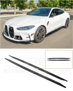 For 21-Up BMW G82 G83 M4 | M-Performance CARBON FIBER Side Skirts Rocker Panel - Picture 1 of 12