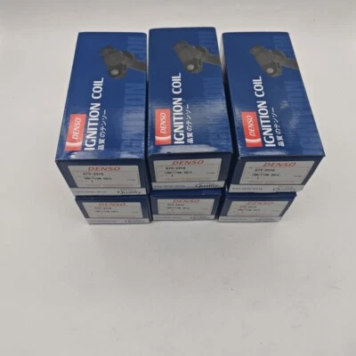 6pcs Direct Ignition Coil 673-2310 Denso for Acura CL TL RL Honda Accord Odyssey - Image 1 of 4